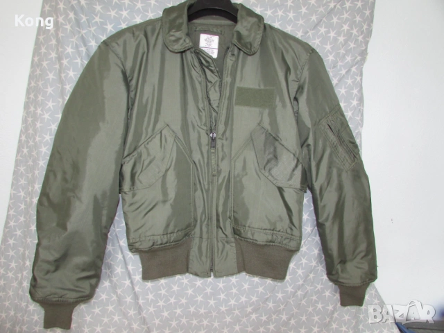 Пилотско кожено яке Jacket flyers cold weather CWU-45/P  USA Army Pilots Military бомбър  