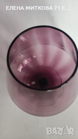 Големи чаши от цветно ръчно издухано стъкло, снимка 15 - Чаши - 53635259