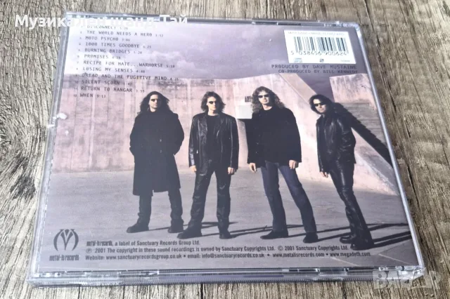 Компакт Дискове - Рок - Метъл: Megadeth – The World Needs A Hero, снимка 2 - CD дискове - 56182574