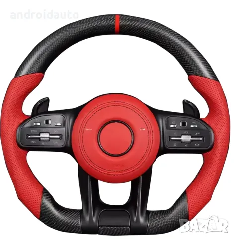 Mercedes Custom Спортен Волан – Персонализиран Дизайн!, снимка 5 - Аксесоари и консумативи - 49024993