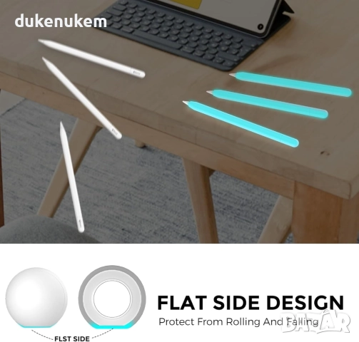 Силиконов калъф за Apple Pencil (USB-C) 2023, снимка 5 - Калъфи, кейсове - 51818897