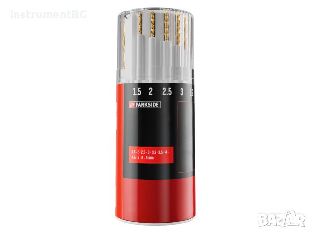 Комплект свредла HSS за метал/стомана PARKSIDE®  / 11 части, снимка 3 - Други инструменти - 41643269