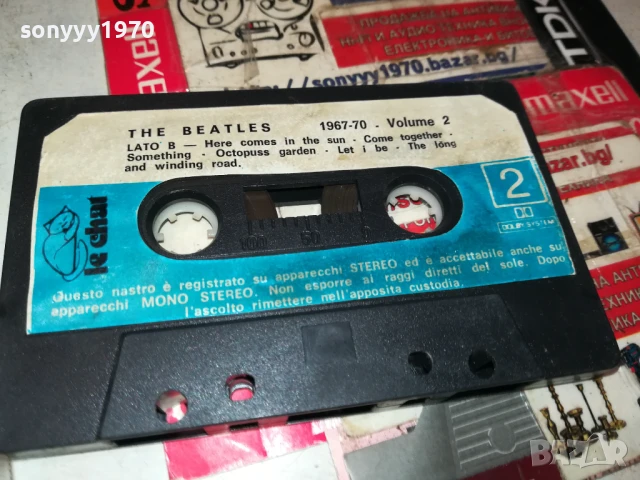 THE BEATLES-ORIGINAL TAPE 1708251850, снимка 4 - Аудио касети - 51395079