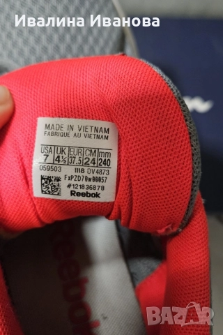 Дамски маратонки REEBOK, снимка 4 - Маратонки - 52328059