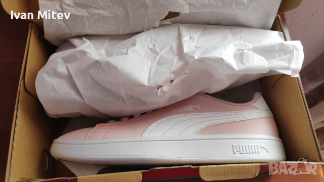 Спортни обувки Puma Smash V2 Buck Pink, снимка 7 - Кецове - 36228548