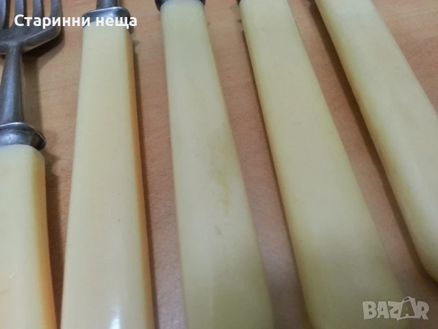стари руски прибори за хранене ножове и вилици , снимка 4 - Антикварни и старинни предмети - 49831901