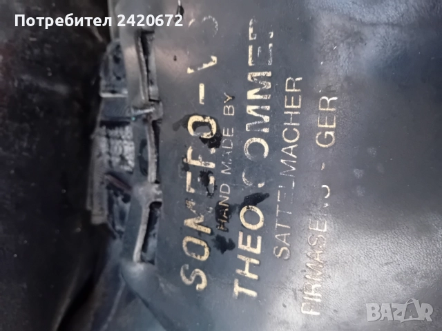 немско кожено седло за кон, снимка 9 - Антикварни и старинни предмети - 52083042