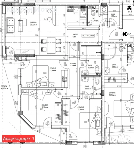 Продавам апартаменти, снимка 14 - Апартаменти - 50045826
