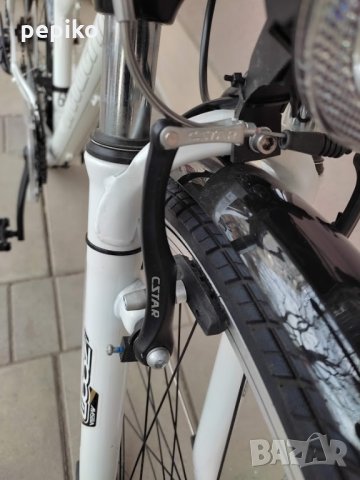 Продавам колела внос от Германия алуминиев велосипед TRETWERK SOLIS 28 цола динамо главина амортисьо, снимка 3 - Велосипеди - 35815933