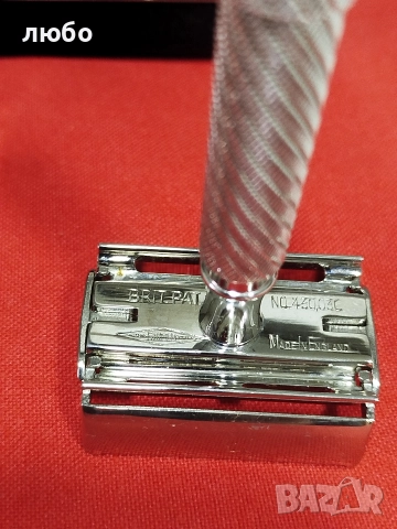 GILLETE SAFETY RAZON MADE IN ENGLAND N:21 1948 Чисто Нова не Употребявана , снимка 9 - Антикварни и старинни предмети - 52670983