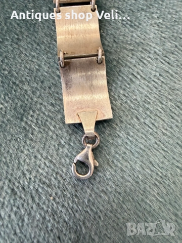 Сребърна гривна №7836 , снимка 6 - Гривни - 53082907