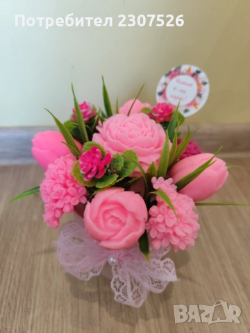 Цветя , снимка 3 - Декорация за дома - 53497373