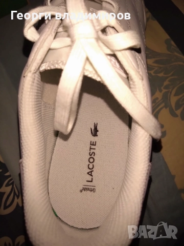 Lacoste оригинални.Супер качество и стил , снимка 3 - Маратонки - 52566233
