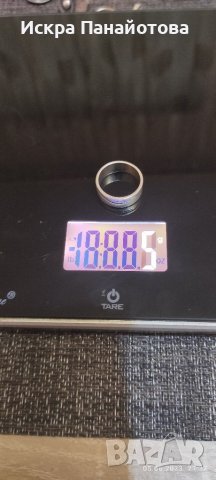 Продавам сребърна халка, 5 гр., проба 925, снимка 2 - Пръстени - 41814240