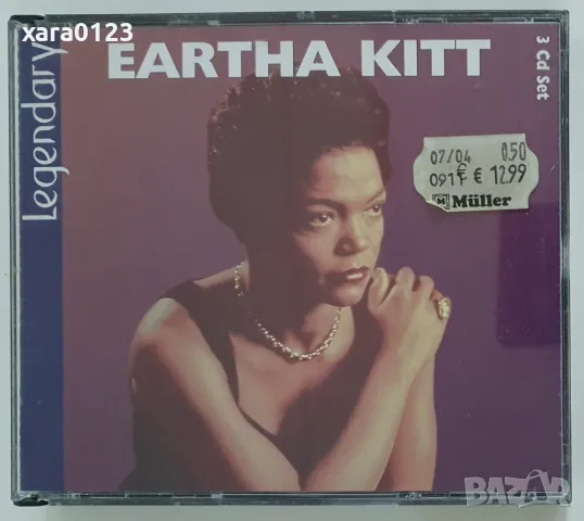 Eartha Kitt – Legendary Eartha Kitt 3CD, снимка 1