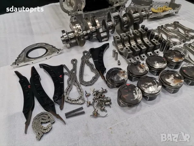 812km Като Нов Комплект Блок Вал Бутала S63B44B M5 F90 X5M F95 X6M F96, снимка 2 - Части - 48338151