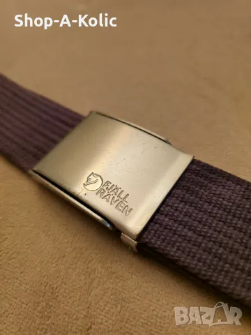 Original Fjallraven Canvas Belt Outdoor, снимка 3 - Колани - 47769331