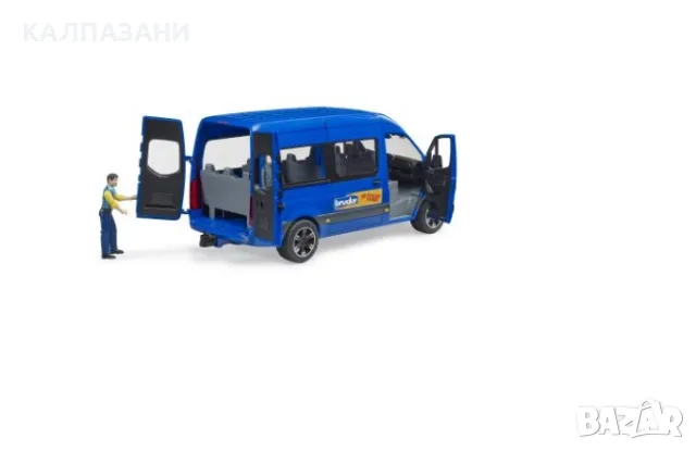 Бус за трансфери Mercedes Benz Sprinter с шофьор BRUDER 02681, снимка 2 - Коли, камиони, мотори, писти - 48976204
