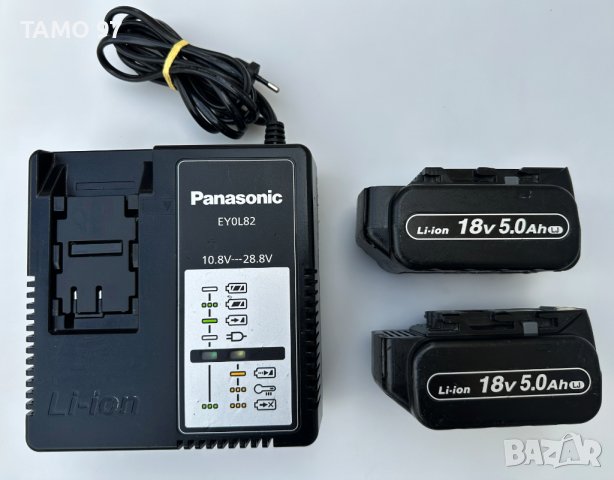 Panasonic EY75A2 - Безчетков гайковерт 2x18V 5.0Ah, снимка 6 - Други инструменти - 44151518