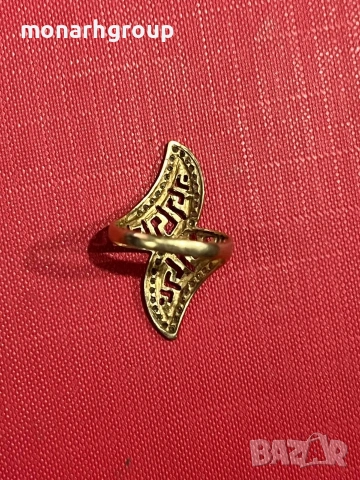 Златен пръстен /585/, снимка 4 - Пръстени - 53408807
