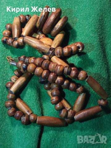 МНОГО ОРИГИНАЛНО КРАСИВО КОЛИЕ ОГЪРЛИЦА от РОГ РЪЧНА МАЙСТОРСКА ТРАДИЦИОННА ИЗРАБОТКА 34771, снимка 4 - Колиета, медальони, синджири - 39191072