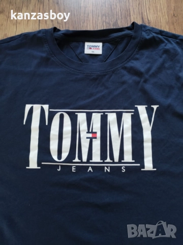 Tommy Hilfiger - страхотна мъжка тениска 2XL, снимка 2 - Тениски - 51694743