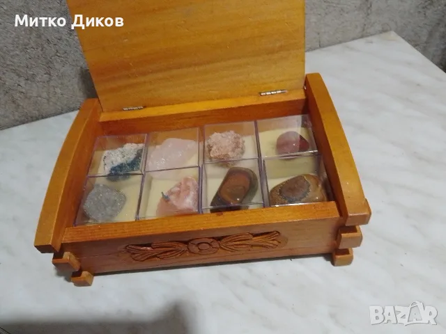 Дървена кутия като нова от соца преброена 210х148х75мм, снимка 6 - Декорация за дома - 56226421