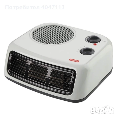 Вентилаторна печка Termomax, 2000W,метална, снимка 3 - Отоплителни печки - 51389181