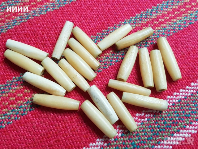 Кокалени зърна от броеница 21 бр