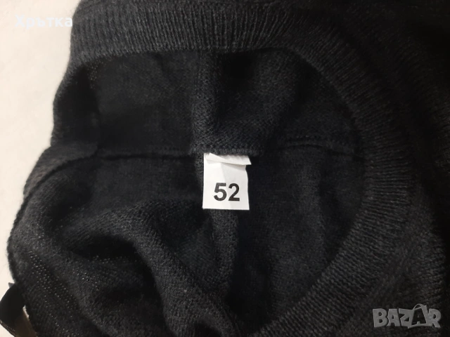 Boggi Milano - Оригинален мъжки пуловер от вълна размер 52 / L, снимка 7 - Пуловери - 53302044