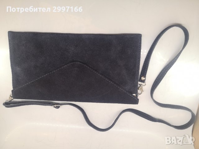 Дамска чантичка Borse In Pelle Genuine Leather , снимка 2 - Чанти - 44423971