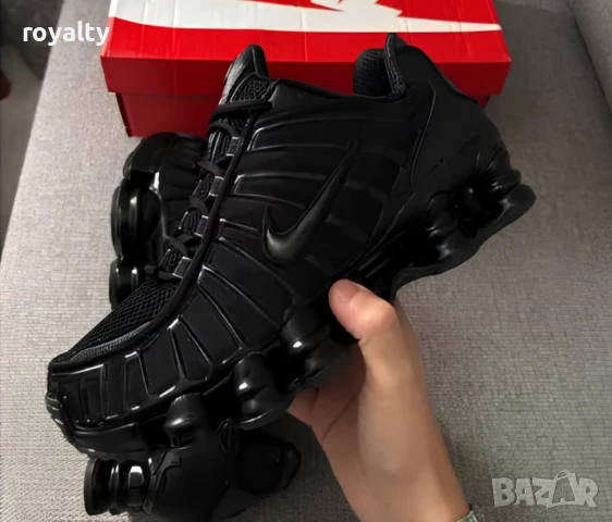 Nike Shox TL Black унисекс маратонки , снимка 2 - Маратонки - 51290765
