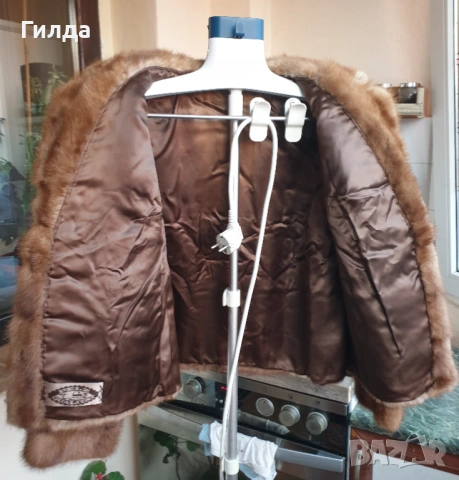 манто от естествен косъм норка визон S, снимка 7 - Палта, манта - 53025829