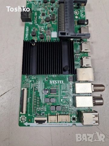 TOSHIBA 65UV2363DG MAIN 17MB180V POWER 17IPS72 TCON PT650GT01-1-C-3 PANEL VES650QNFH-N1-Z01, снимка 3 - Части и Платки - 53249069