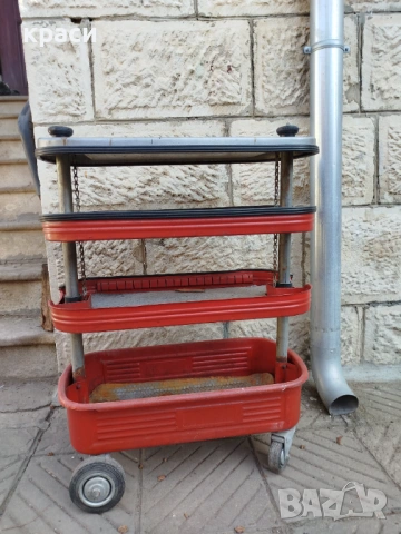 Подвижна маса за инструменти за работилница , снимка 2 - Маси - 53743998