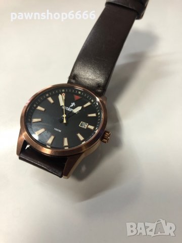 Кафяв кожен часовник Ruckfield, снимка 7 - Мъжки - 38920215