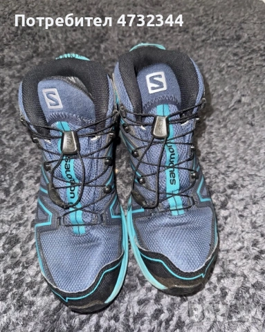 Туристически обувки на марката Solomon, снимка 3 - Маратонки - 53406714