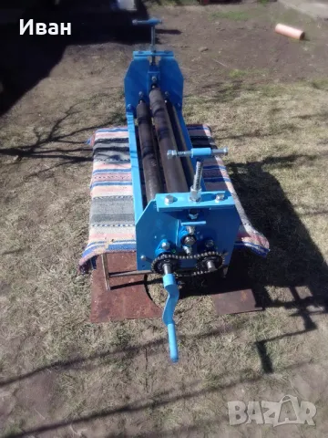 Ръчна рунд машина Машина за огъване на ламарина в дъга Ролкова машина, снимка 8 - Други машини и части - 49402546