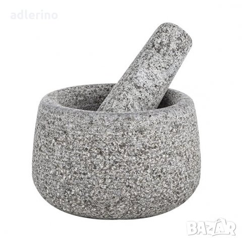 Гранитено хаванче, 13 см, с бутало, снимка 2 - Аксесоари за кухня - 34401982