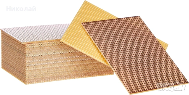 Универсални прототипни платки 100x75mm гетинакс