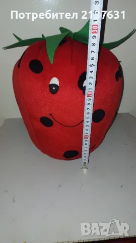 ПЛЮШЕНА ИГРАЧКА ЯГОДА , снимка 2 - Плюшени играчки - 48671757