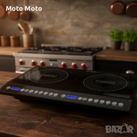 Двоен индукционен котлон 