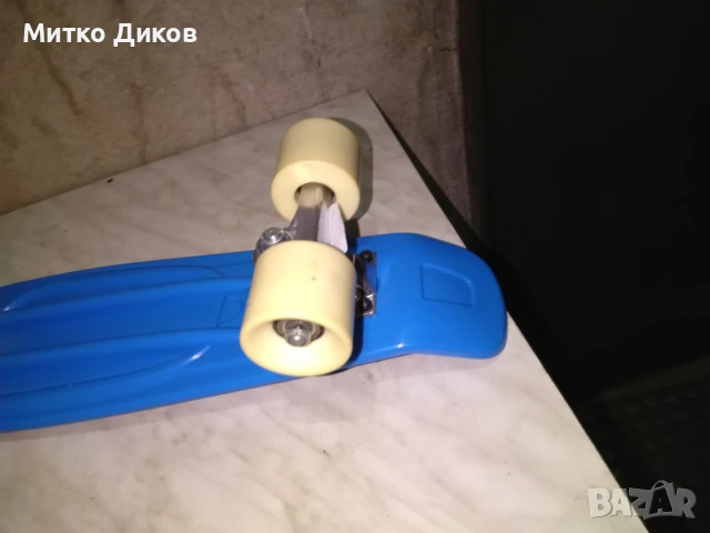 Penny Board Exclusive 55 см син нов, снимка 5 - Скейтборд, ховърборд, уейвборд - 51107073