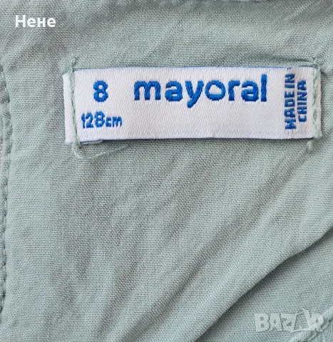 Прекрасна рокля за момиче размер 128 " Mayoral", снимка 2 - Детски рокли и поли - 55988894