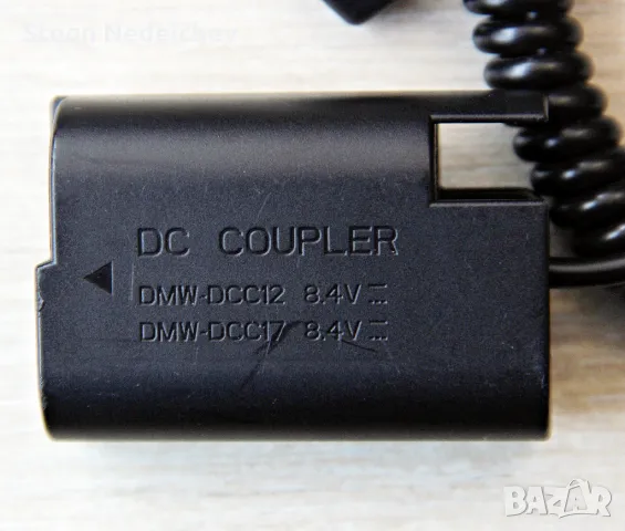 DC Coupler Panasonic Lumix DMW-DCC17 DMW-DCC12, снимка 2 - Батерии, зарядни - 50218598