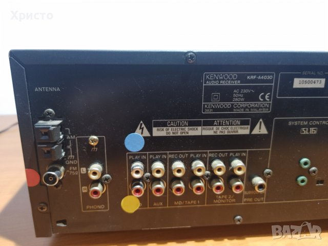 KENWOOD KRF-A4030, снимка 6 - Ресийвъри, усилватели, смесителни пултове - 39252701