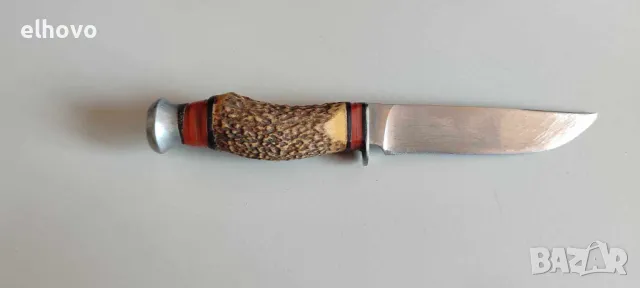 Ловен нож, снимка 4 - Антикварни и старинни предмети - 49435332