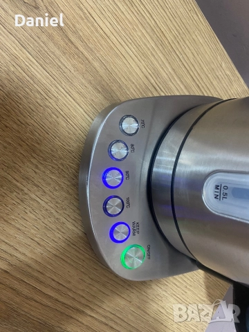 Електрическа кана с температурен контрол – 1.7 L, инокс, снимка 6 - Кани - 52790277