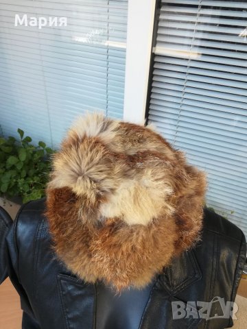Шапки и яки, наметало от естествен косъм лисица, заек и др. , снимка 6 - Други - 35735647