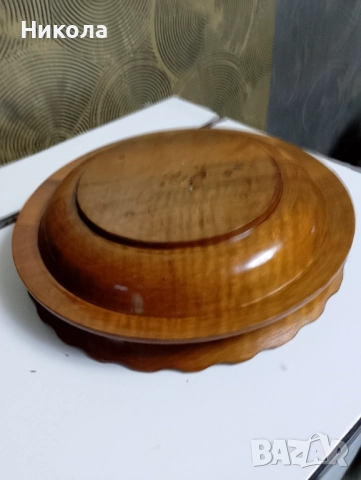 Дървена купа, снимка 3 - Бидони, бурета и бъчви - 49296675